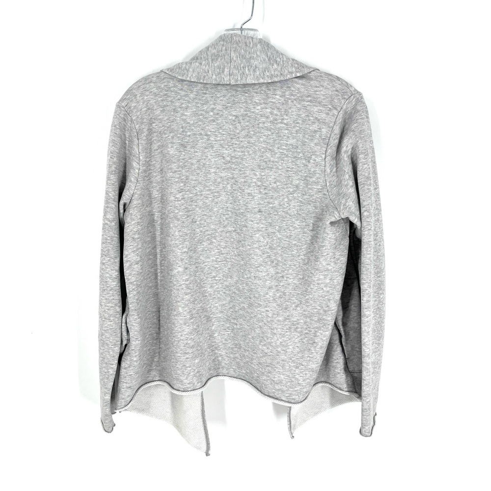 Athleta French Terry Pique Tranquility Wrap Cardigan - Picture 3 of 13